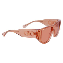 Ferragamo Orange Injected Sunglasses - Sunglasses
