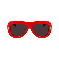 Ferragamo Red Acetate Sunglasses