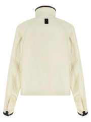 Ferragamo White Linen Full-Length Jacket - IT40