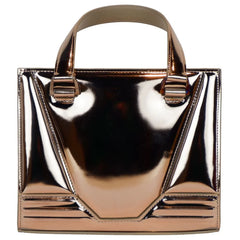 Ferrari Gray Leather Handbag - Satchel Bags