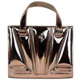 Ferrari Gray Leather Handbag - Satchel Bags