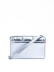 Ferrari Metal light blue GT patent leather bag with chain - Cross Body Bags