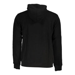 Fila Black Cotton Men Sweater with Hood - Hoodies