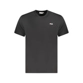 Fila Black Cotton Men T-Shirt - T-Shirts