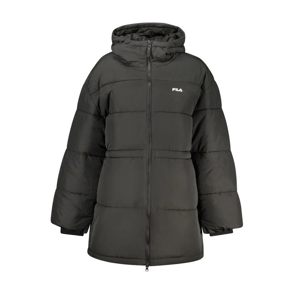 Fila Black Polyester Women’s Jacket
