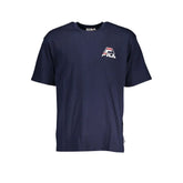 Fila Blue Cotton T-Shirt - T-Shirts