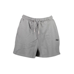 Fila Gray Cotton Pant - Jogger Shorts