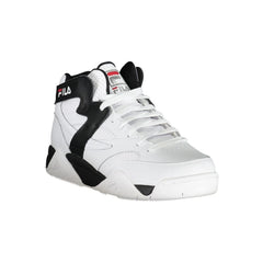 Fila High-Top Athletic Lace-Up Sneakers with Contrast Details - Sneakers