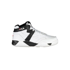 Fila High-Top Athletic Lace-Up Sneakers with Contrast Details - Sneakers