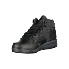 Fila High-Top Sports Sneakers with Contrast Details - Athletic Shoes