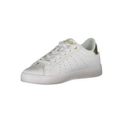 Fila Lace-Up Luxe Sneakers with Golden Accents - Sneakers