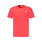 Fila Red Cotton T-Shirt - T-Shirts