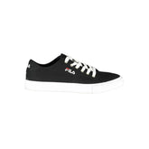 Fila Sleek Black Laced Sports Sneakers - Athletic Shoes