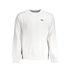 Fila White Cotton Men Sweater - XS - Sweatshirts