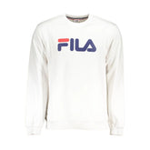 Fila White Cotton Men Sweater - XS - Sweatshirts