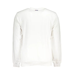 Fila White Cotton Men Sweater - XS - Sweatshirts