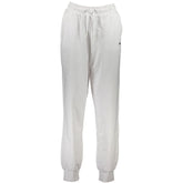 Fila White Cotton Pant - Joggers