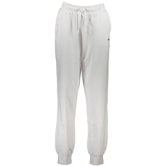 Fila White Cotton Pant - Joggers