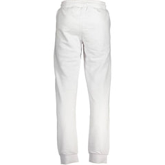 Fila White Cotton Pant - Joggers
