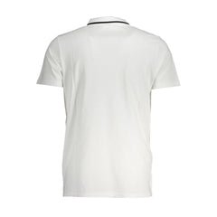 Fila White Cotton Polo Shirt - S - Polos