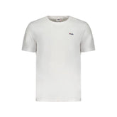 Fila White Cotton T-Shirt - T-Shirts