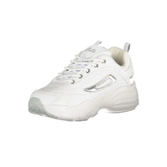 Fila White Polyester Sneaker