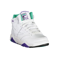 Fila White Polyester Sneaker - Athletic Shoes
