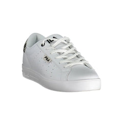 Fila White Polyester Sneaker - Sneakers