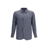 Finamore Gray Wool Oves Aries Jacket