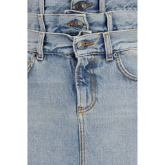 Fiorucci Blue Denim Skirt