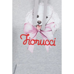 Fiorucci Gray Cotton Sweatshirt