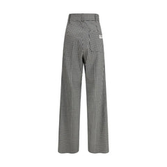 Fiorucci Multicolor Fleece Wool Casual Pants