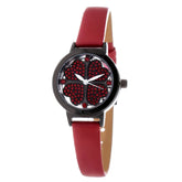 Folli Follie Red Leather Watch - Watches