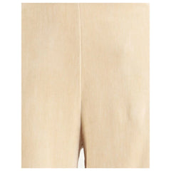 Forte_Forte Beige Cotton Casual Pants - 0/XS