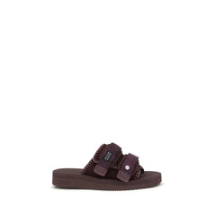 Forte_Forte Black Polyester Flat Sandals