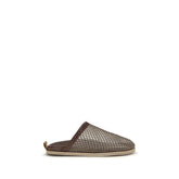 Forte_Forte Brown Calf Leather Bos Taurus Mules - EU37/US7