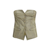 Forte_Forte Gold Cotton Top