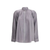 Forte_Forte Gray Silk Shirt - I/S