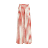 Forte_Forte Multicolor Cotton Casual Pants - 0/XS