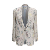 Forte_Forte Multicolor Viscose Coat - 2