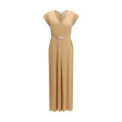 Forte_Forte Orange Viscose Casual Dress - 2