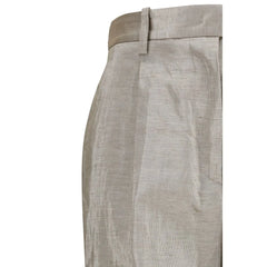 Forte_Forte Silver Polyester Flared Pants - I/S