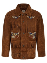 FOUND Brown Leather Leather Jacket