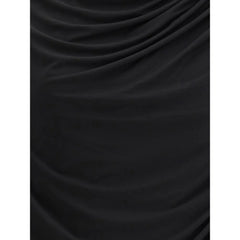 FRANCESCO MURANO Black Viscose Top - IT42 | L