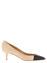 Francesco Russo Multicolor Goatskin Mid Heel Pumps