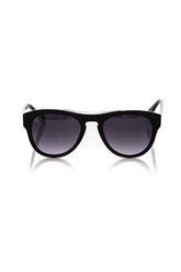 Frankie Morello Black Acetate Men Sunglass - Sunglasses