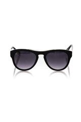 Frankie Morello Black Acetate Men Sunglass - Sunglasses