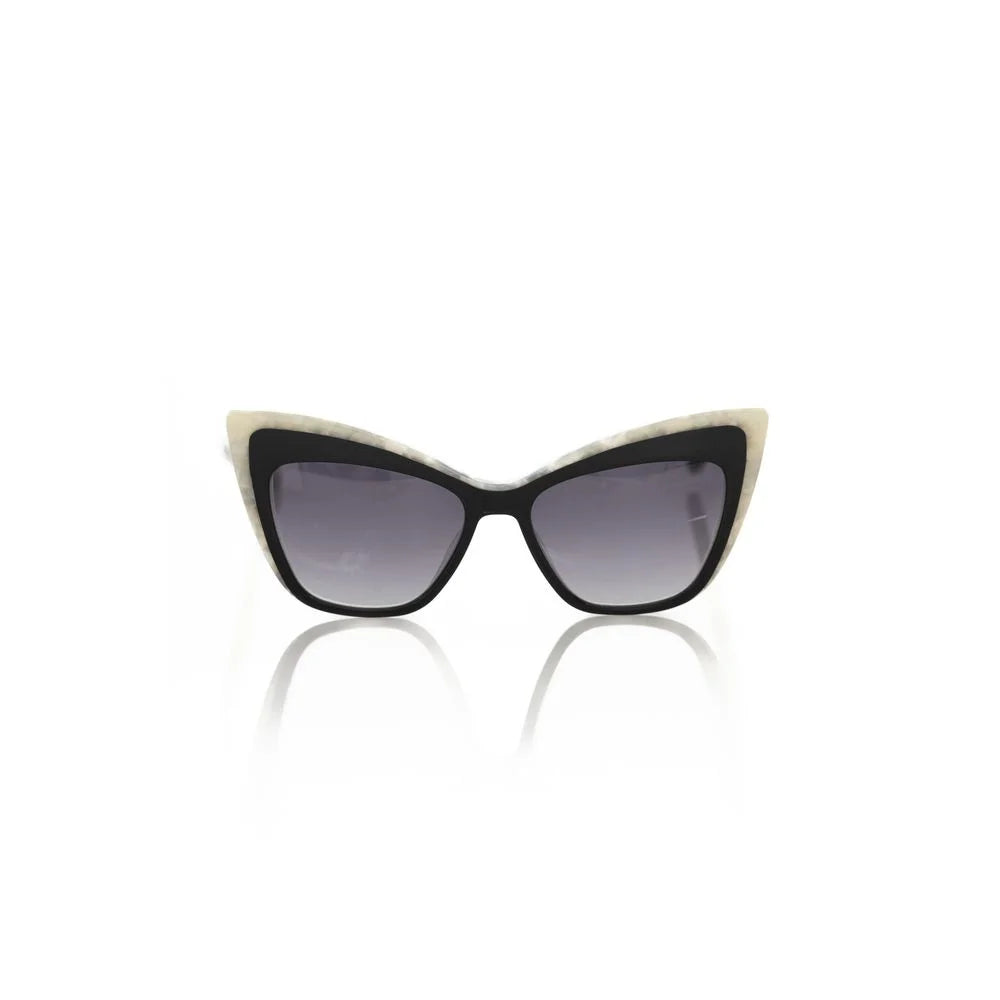 Frankie Morello Black Acetate Sunglasses