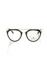 Frankie Morello Black Acetate Women Frame - Eyeglasses