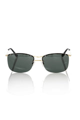 Frankie Morello Black Metallic Sunglass for Men - Sunglasses